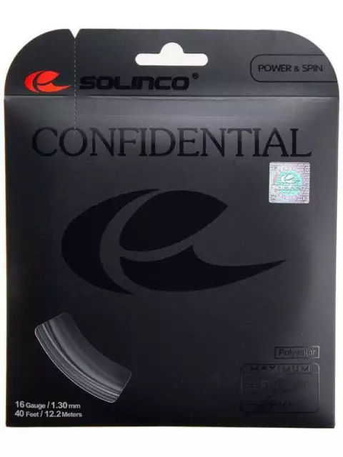 Solinco Confidential Tennis Racquet String Set