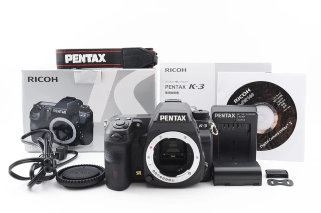 Pentax K-3 24.3MP Digital SLR Camera Body Shots 12329 w/Box [Exc+] Japan#1983420
