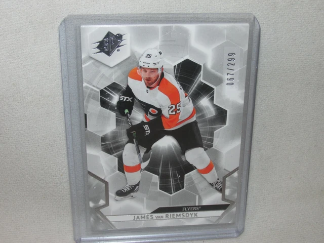 James Van Riemsdyk * 2020/21 Upper Deck SPX * Base 67/299 * Flyers