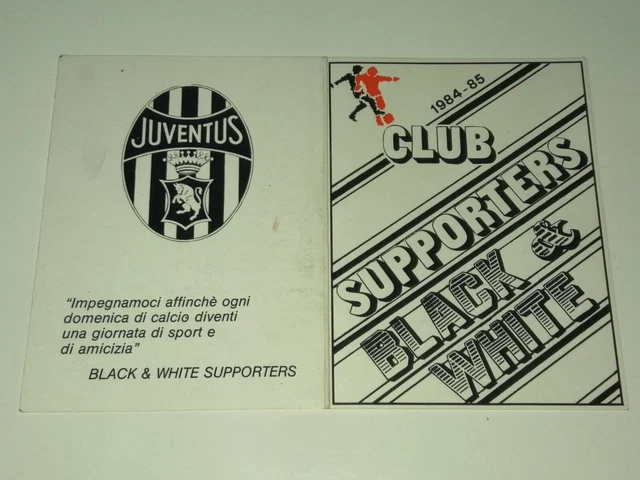 Fighters Juventus – Années 80 – Adhésif Non Parfait – Voir Photos – Italie