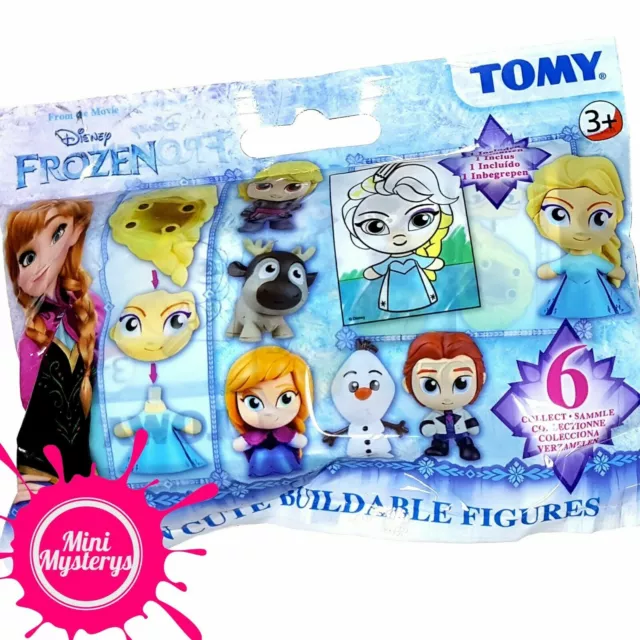 Frozen Mini Figurina Puzzle MYSTERY MINIS 1 PERSONAGGIO A SORPRESA 6 CM 2