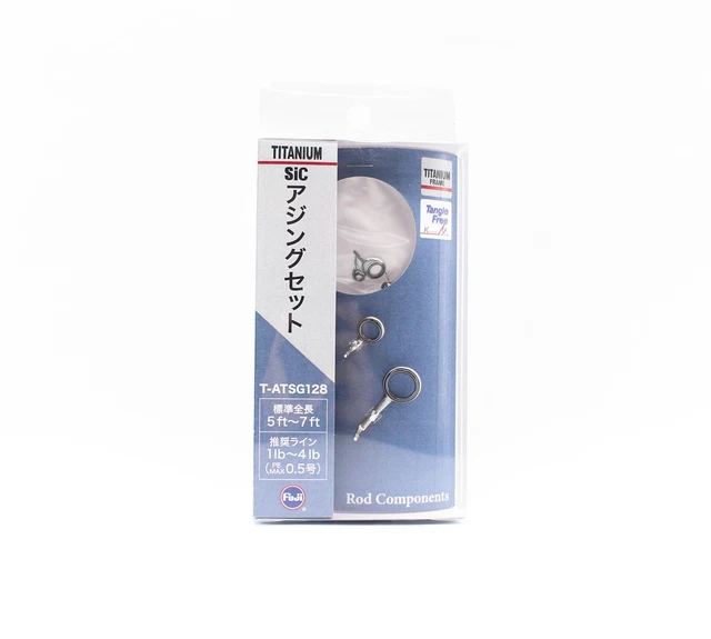 Guide De Canne à Pêche Fuji T-LKWSG Taille 7, Anneau SIC Sur Cadre Titane (1 Pièce)