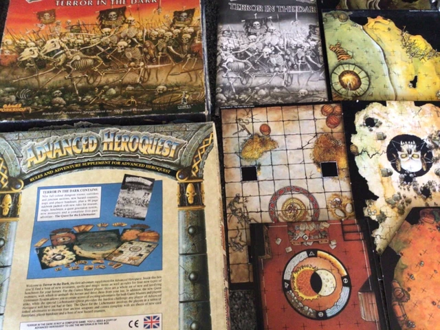 El Descanso del Escriba: Reglamento de Advanced Heroquest y Terror in