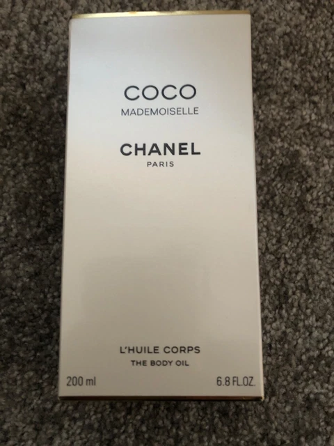 Coco chanel body oil mademoiselle clearance