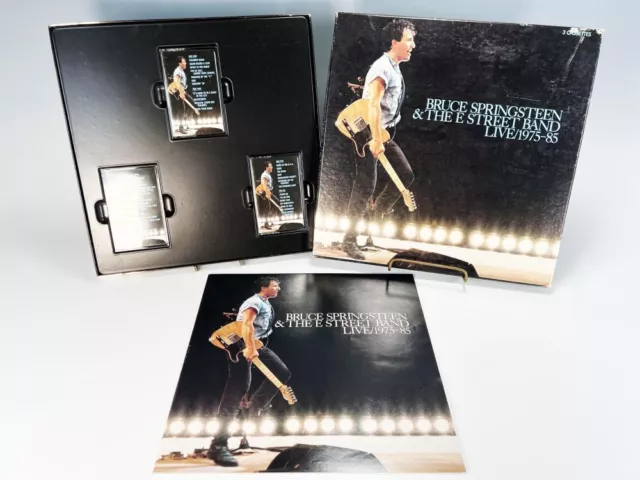 Bruce Springsteen - Live 1975-85 Cassette - Plus Book and Box