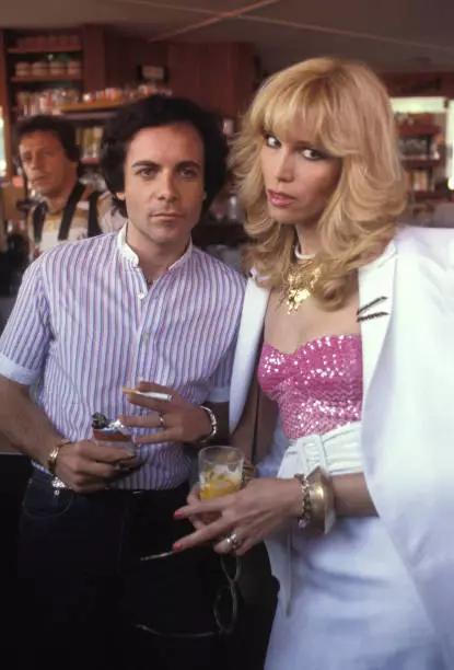 AMANDA LEAR AND her husband Alain-Philippe Malagnac in Cannes 1970s Old ...