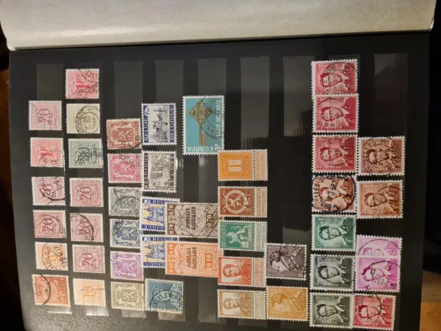 Lot Briefmarken Belgien alt bis neu