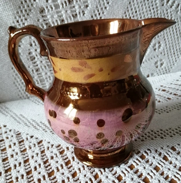 Ancien Pichet En Faience De Jersey