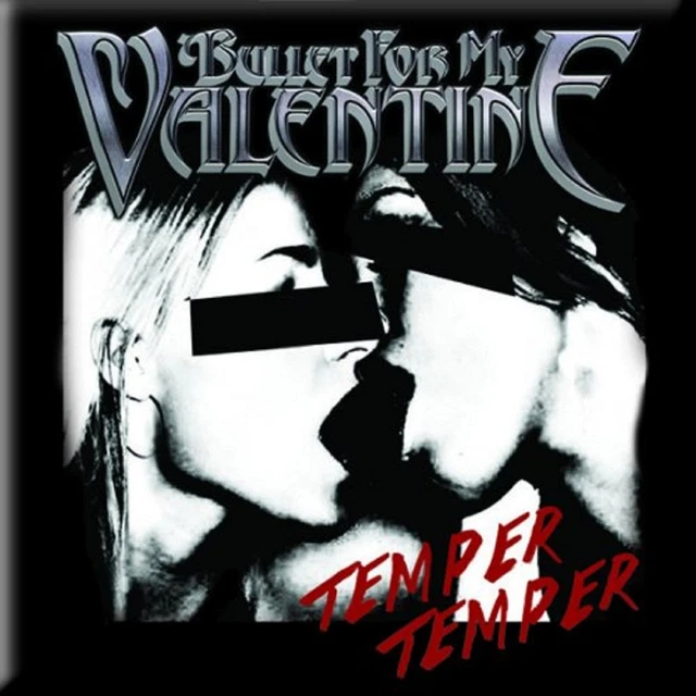 Temperatura magnete frigorifero Bullet For My Valentine nuovo ufficiale 76 mm x 76 mm