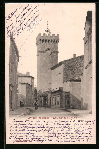 Carte Postale Ancienne CPA 07 VIVIERS L'EVEQUE - Ardèche - Début 1900