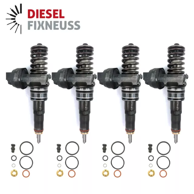 4xBosch Buse Pompe Unité Pde 0414720215 038130073AG VAG 1,9TDi 1,4TDi Injecteur