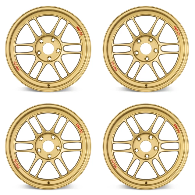 Enkei RPF1 16x7 5x114,3 30mm Offset 73mm Bore Silver Wheel