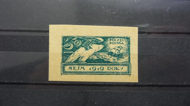 Polen 1919 / Kat. Fischer Nr. 112 P1 / Geschnitten  Postfrisch / MNH (**)  Kat.