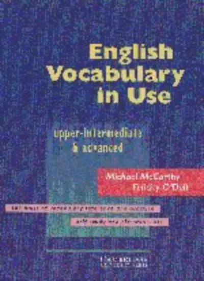 English Vocabulary in Use Upper-intermediate With answers-Michael McCarthy, Fel