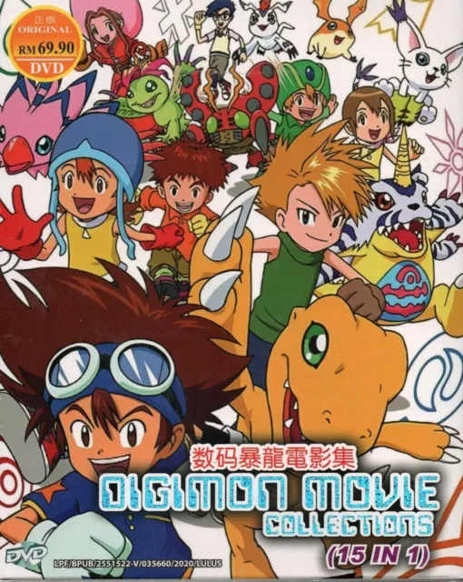 DIGIMON MOVIE COLLECTION 9 Movie + Digimon Adventure Tri 1-6 Ship From USA  $65.14 - PicClick AU