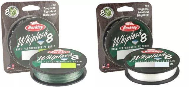 Berkley Whiplash 8 Braid 150m Green STOCK BALANCING SALE