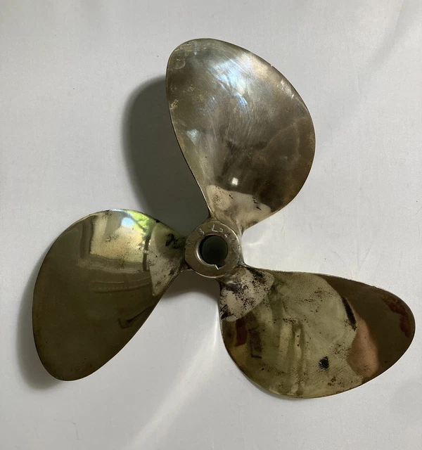 Vintage Bronze boat propeller 3 blade MB L 244