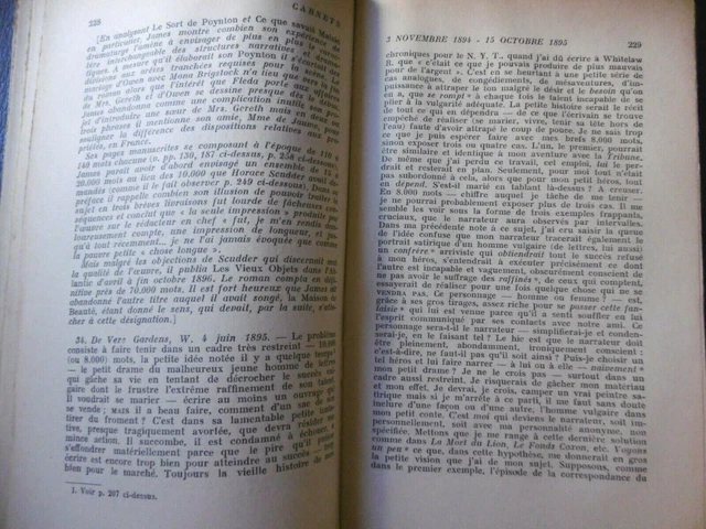 HENRY JAMES CARNETS Denoël 54 Louise Servicen littérature 10