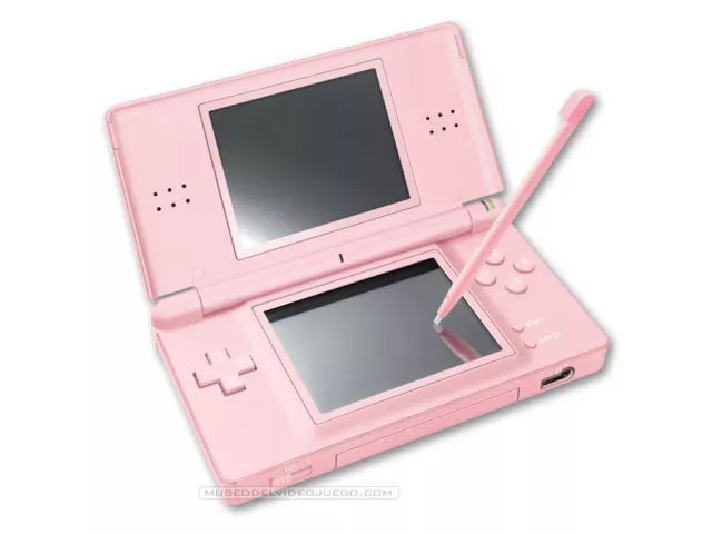 Nintendo DS Lite DSL color rosa. En buen estado sin cargador ni juegos