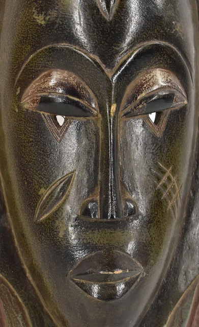 Guro Yaure Portrait Mask With Figure Cote d'Ivoire African Art 2