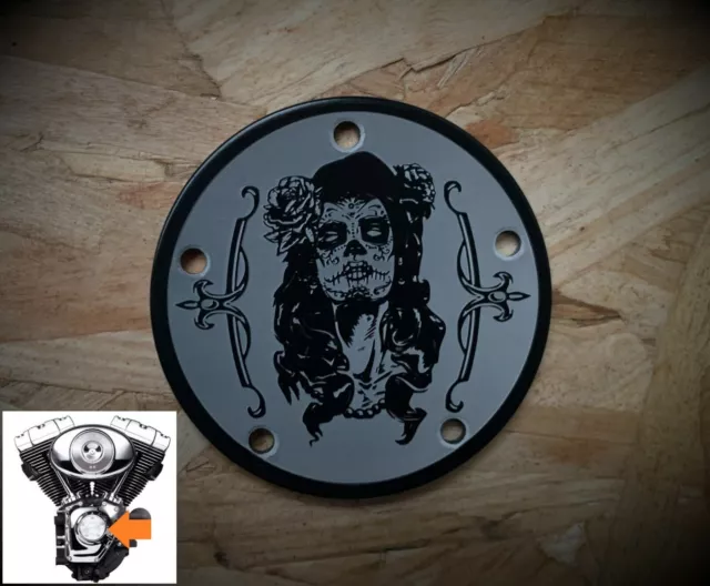 Cache allumage / point cover / Timer cover Twin cam big twin harley davidson sa