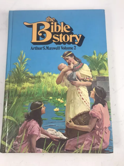 Vintage The Bible Story Books Arthur S Maxwell Mixed #'s 4, 8, 10 1975, # 2 1954 3