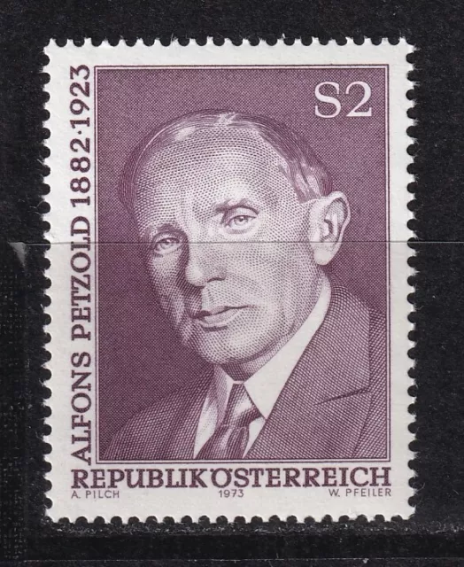 Österreich Nr. 1410** 50.Todestag von Alfons Petzold / Dichter