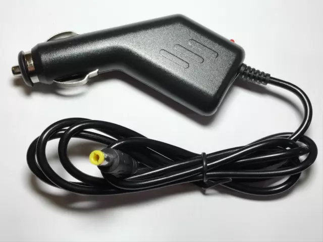 Mustek PL408T Portable DVD Player 12V In-Car Charger Power Supply