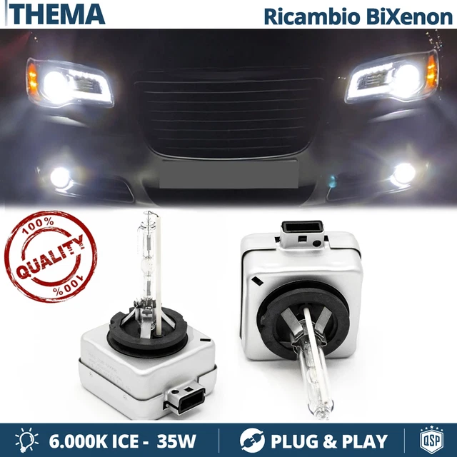 Coppia Lampade D5S 35W Ricambio Xenon AUDI A4 B9 6000k - Foto 10