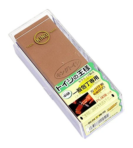 King Toishi King PB-02 7.3 x 2.5 x 1.0 inches, Grit Size: #800 For Cutting Blade