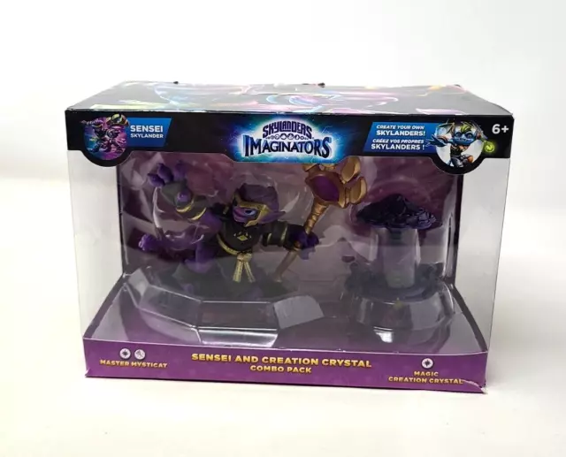 Paquete Combo Mágico Skylanders Imaginators Sensei & Creation Crystal Mysticat USADO