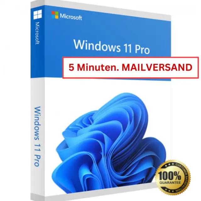 Produktschlüssel für Windows 11 Pro Key - Vollversion E-Mail Download