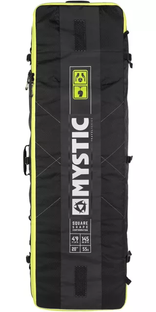 Mystic Elevate Lightweight Square Board Bag 5'8 Black