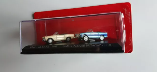 Universal Hobbies 1/87 SIMCA OCEANE et SIMCA OCEANE BUTAGAZ Collection Atlas neu