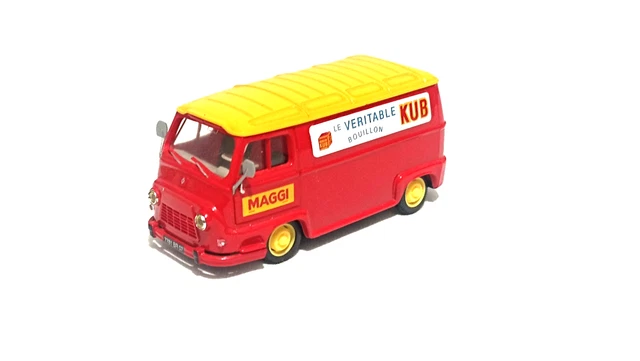 NOREV 185123 - Renault Estafette 1968 Orange Assistance Course 1/18