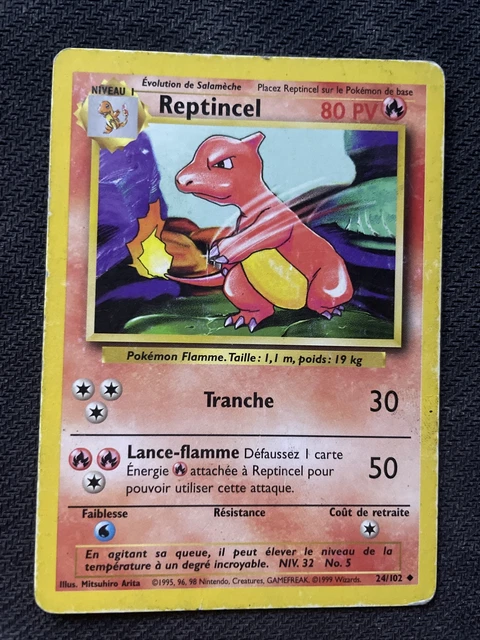 Reptincel Unco - Pokemon 24/102 Set De Base Edition 2 Fr