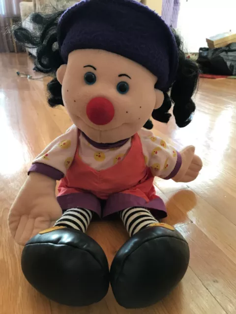 Sweet 20" 1995 LOONETTE Big Comfy Couch Cloth Face Doll Lunette Plush Stuffed