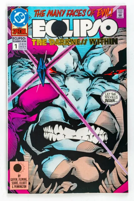 Eclipso: The Darkness Within #1 (1992 DC Comics) Giffen & Bart Sears Cover! NM-