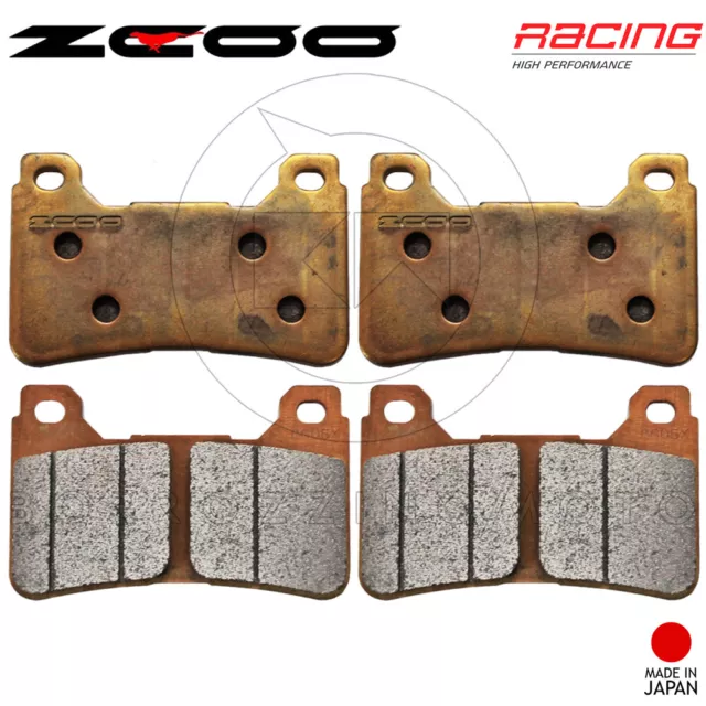 Kit Pastiglie Freno Anteriore Zcoo Racing-Ex T005 Honda Cbr 600 Rr 2007-2008