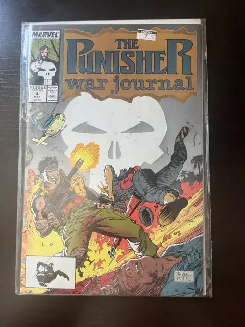 THE PUNISHER WAR JOURNAL # 4, Marvel Comics, NEAR MINT CONDITION - FREE SHIPPING