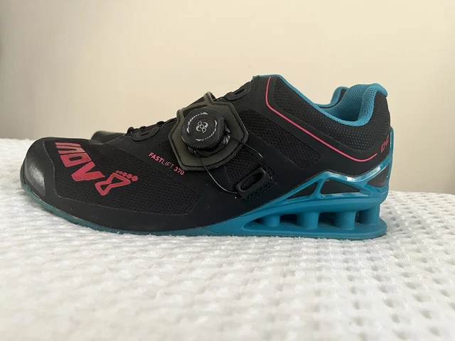 INOV8 FASTLIFT 370 BOA Olympic Lifting Shoes Lifters Crossfit Size 6.5 UK 49.99 PicClick UK