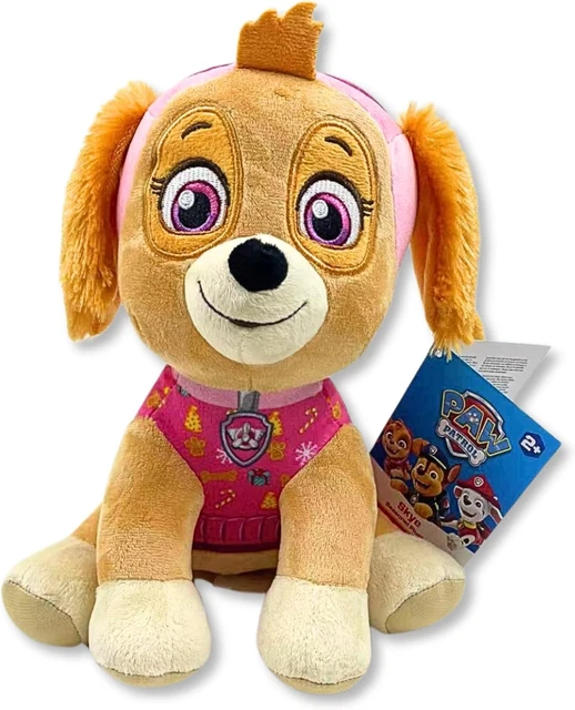PAW PATROL SKYE Plush Toy Medium Sitting Plush With Printed Seasonal PAW PATROL SKYE Plush Toy Medium Sitting Plush With Printed Seasonal