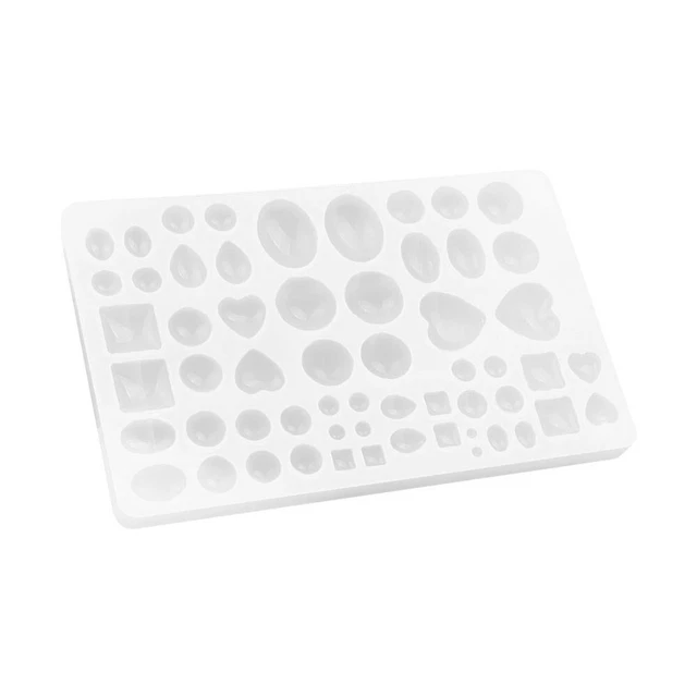 Pendiente colgante silicona en forma de corazón hágalo usted mismo estímulos geométricos moldeado