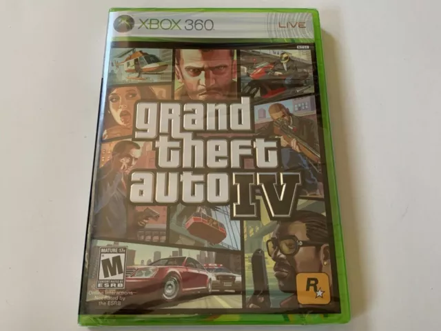 Grand Theft Auto IV GTA 4 (Microsoft Xbox 360, 2008) Disc only