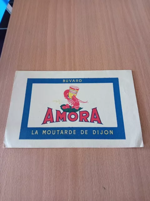 ancien buvard publicitaire AMORA