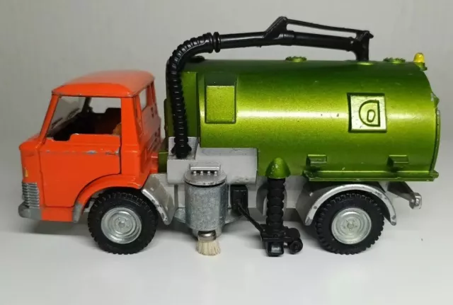 Vintage Dinky Toys #499 Ford D800 Johnson Straßenkehrmaschine