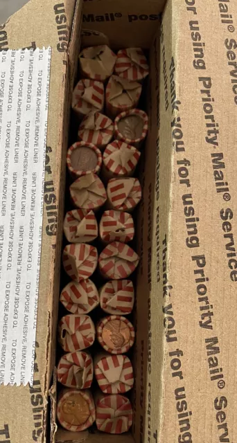 22 Rolls UNSEARCHED LINCOLN PENNIES ESTATE SALE COINS LOT