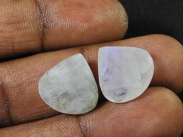 Perle Rotonde Di Pietra Di Luna Arcobaleno Da 6 Mm, 8 Mm E 10 Mm - Foto 7