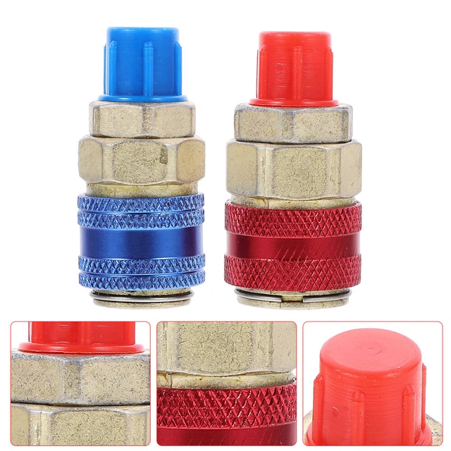 2 Pcs Kupplungsstecker Für Füllschlauch Zubehör Fürs Auto Autozubehör