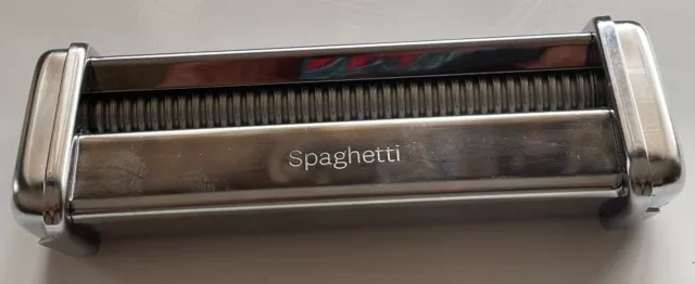Marcato Spaghetti Attachment for Atlas Pasta Maker Model 150 Made in Italy! Marcato Spaghetti Attachment for Atlas Pasta Maker Model 150 Made in Italy!